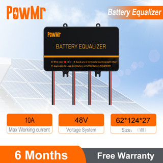 PowMr แบตเตอรี่ Equalizer สําหรับ 4x12V แบตเตอรี่ Charger Co…