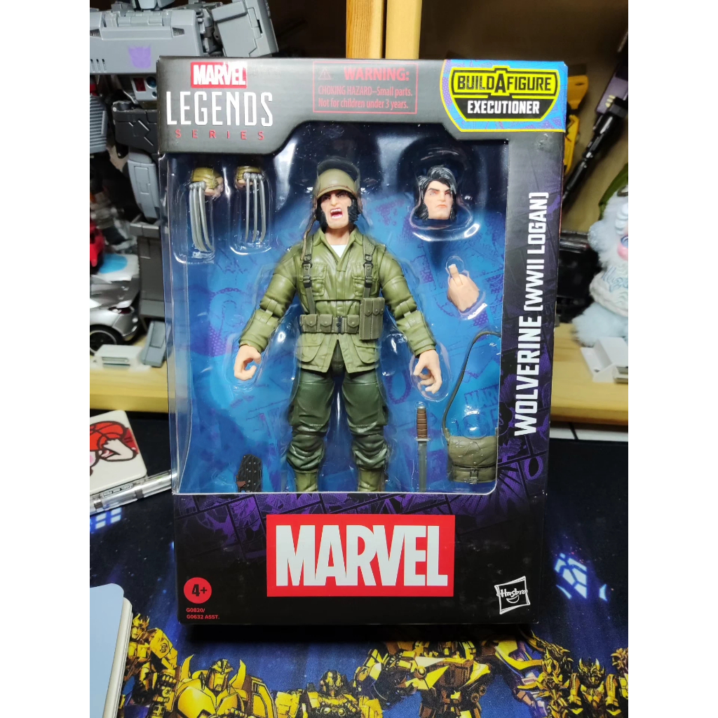 Hasbro Marvellegends Executioner Set Wolverine Action Figure (WWII)