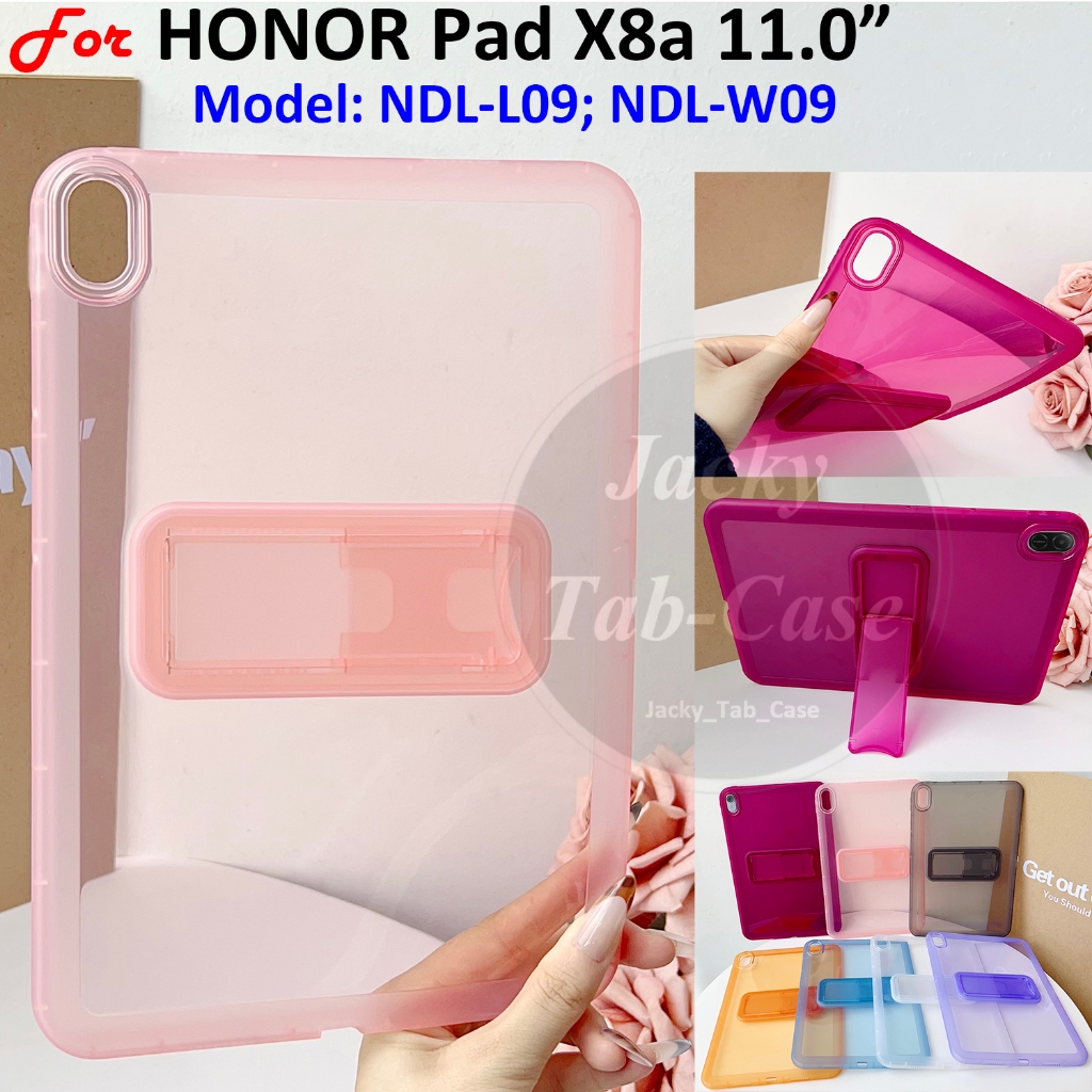 สําหรับแท็บเล็ต HONOR Pad X8a 11 นิ้ว 2024 แฟชั่นซิลิโคนอ่อนนุ่ม NDL-L09 NDL-W09 ขาตั้ง
