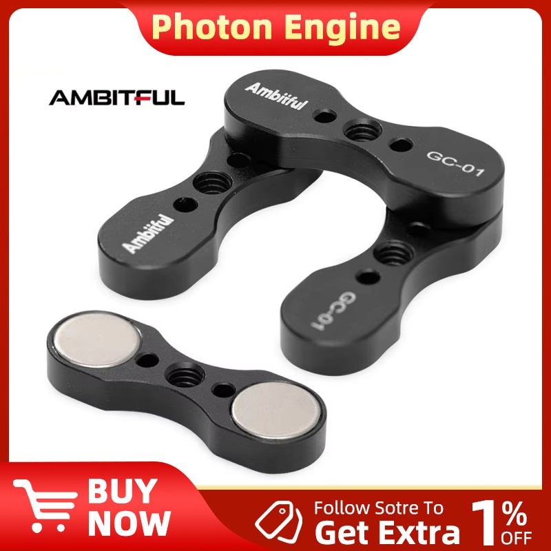 Ambystful GC-01 ฐานถั่วลิสงแม่เหล็กสําหรับ GC12 GCA20U Air คอลัมน์แสง Inflatable Stick Light LED เติ