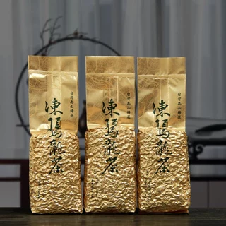 ชาอู่หลงตงติ้ง (Dong Ding Oolong) แท้จากไต้หวัน แบบใบชา หอมเข้มกลมกล่อม 150g 真空袋 (ถุงสุญญากาศเก็บความสด)/冻顶乌龙茶/ชาอู่หลง/ชาไต้หวัน/ชา焙火/ชา150g/ชาถุงสุญญากาศ/ชาเย็น/ColdBrewTea/ชารับแขก/ชาหอมดอกไม้