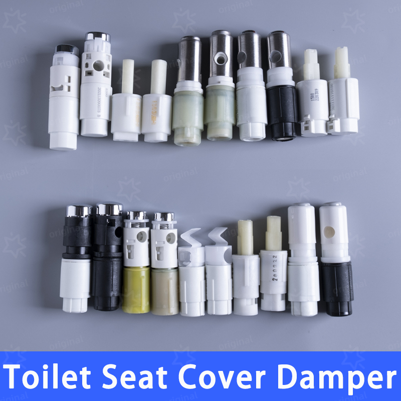 Universal ฝาครอบที่นั่งชักโครก Damper ฝาชักโครกช้า บัฟเฟอร์เพลาชุดบานพับอะไหล่เหมาะสําหรับ T0TO Gebe