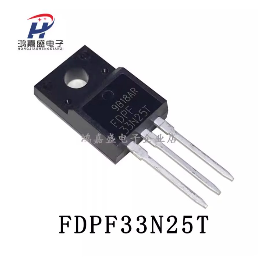 1-5PCS ยี่ห้อ-ใหม่สต็อก FDPF33N25T FDPF16N50UT FDPF12N60N FDPF8N50NZU FDPF5N50UT TO-220F