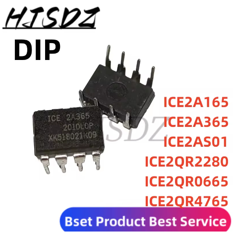 5pcs ICE2QR2280Z ICE2QR2280 DIP 2QR2280Z DIP-7 ICE2QR0665J 2QR0665 ICE2QR4765 2QR4765 ICE2A165 ICE2A