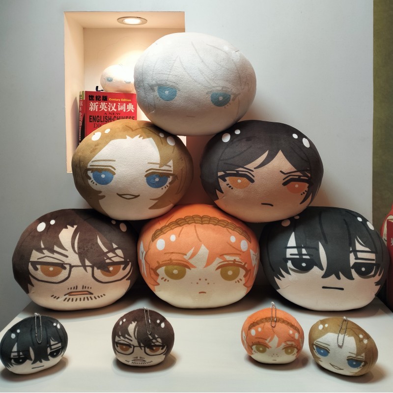 10 ซม.Lmbus บริษัทของเล่นตุ๊กตาจี้ Don Quixote Faust Ishmael ตุ๊กตา Sinclair Outis Meursault Gregor Ryoshu Heathcliff Rodion Hong Lu การ์ตูนเครื่องประดับโยนหมอน