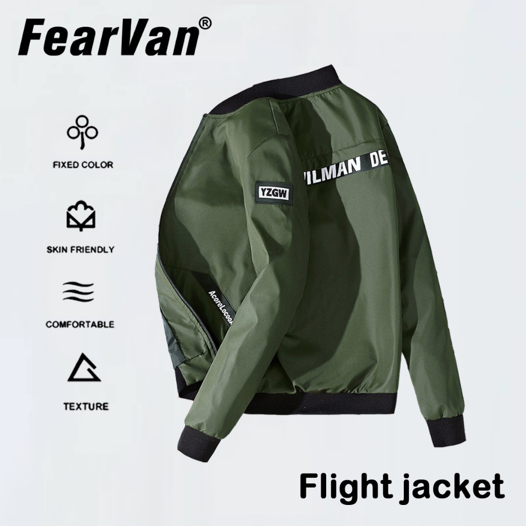 แจ็คเก็ตอเมริกันผู้ชาย Ruffian สไตล์เรโทรและสวมใส่ง่าย สำหรับฤดูใบไม้ผลิและใบไม้ร่วง มีกระเป๋ามากมายและเหมาะสำหรับการขับรถจักรยานยนต์ - รูปที่ 2