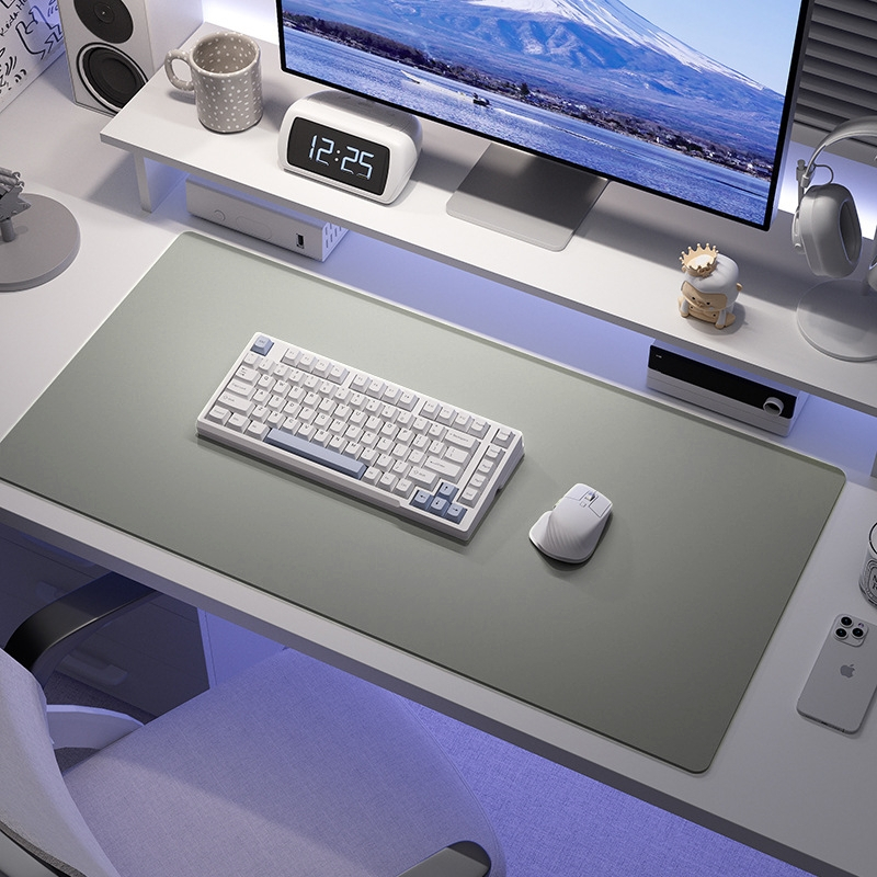 แผ่นรองเมาส์ขนาดใหญ่ แผ่นรองโต๊ะ กันน้ำ กันลื่น สำหรับคอมพิวเตอร์ mouse pad