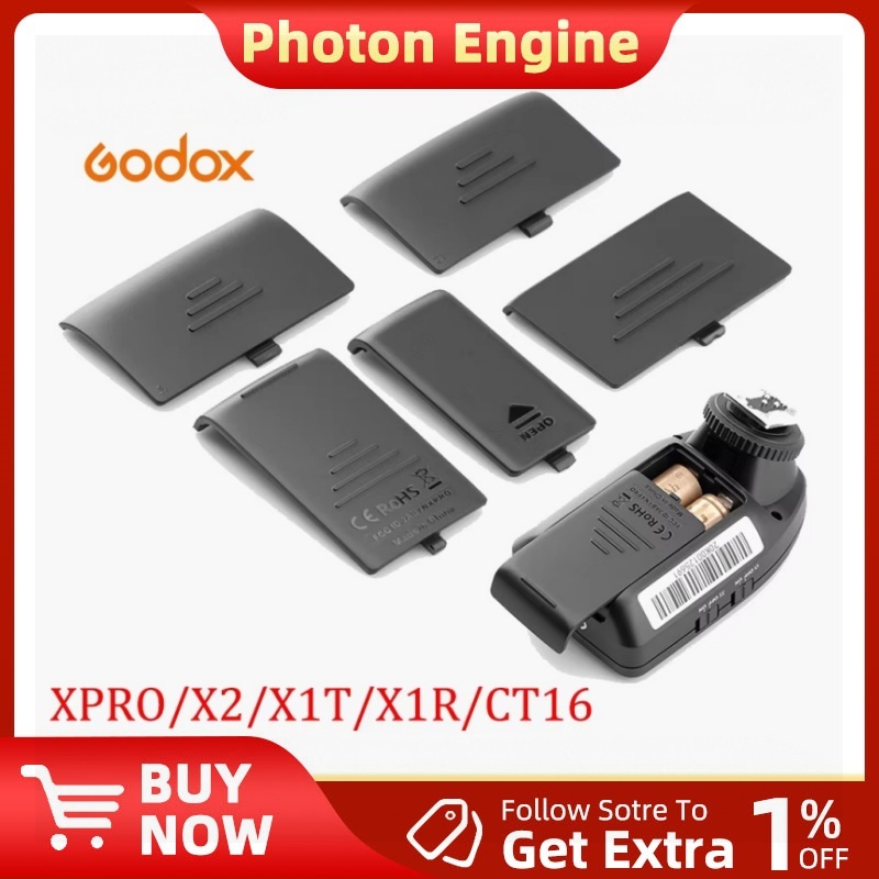 Godox XPRO X2 X1T X1R CTR-16 ตัวรับสัญญาณฝาครอบแบตเตอรี่เปลี่ยนอุปกรณ์เสริม