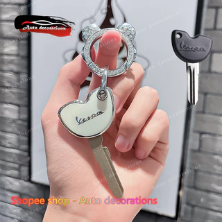 เคสกุญแจ Vespa สําหรับ vespa sprint 150 2024 ปลอกกุญแจ vespa LX/S/LXV/GTS/Primavera Sprint พวงกุญแจ