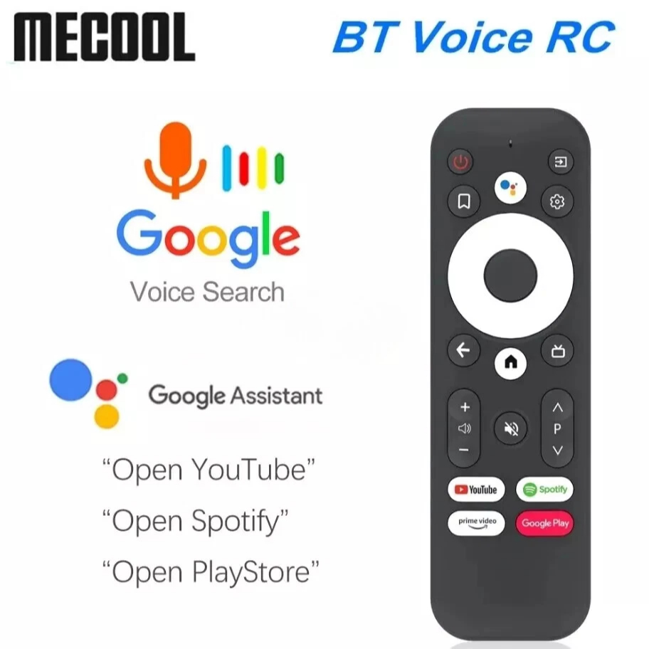 ใหม่สําหรับ Mecool KM7 Plus สมาร์ท Android TV กล่องรีโมทคอนโทรลเสียง KD2