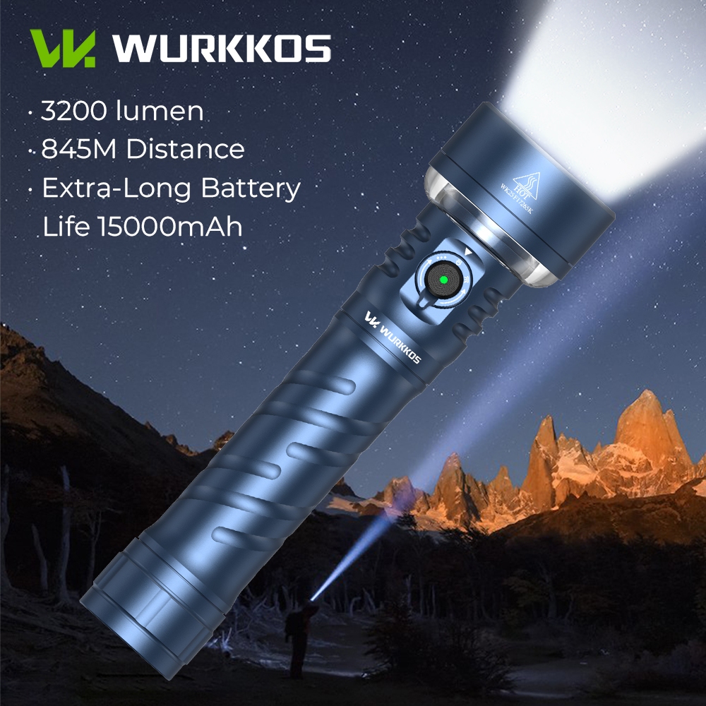 ไฟฉายพกพา Wurkkos TS27 ปรับแสง.RGB และอุณหภูมิสี ชาร์จด้วย Type-C — صورة 5