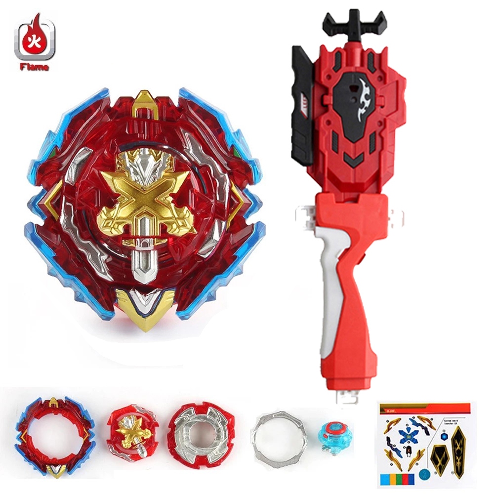 Flame Burst Gyro Battle GT B-200 Xiphoid Xcalibur Top Kids Fine Toy