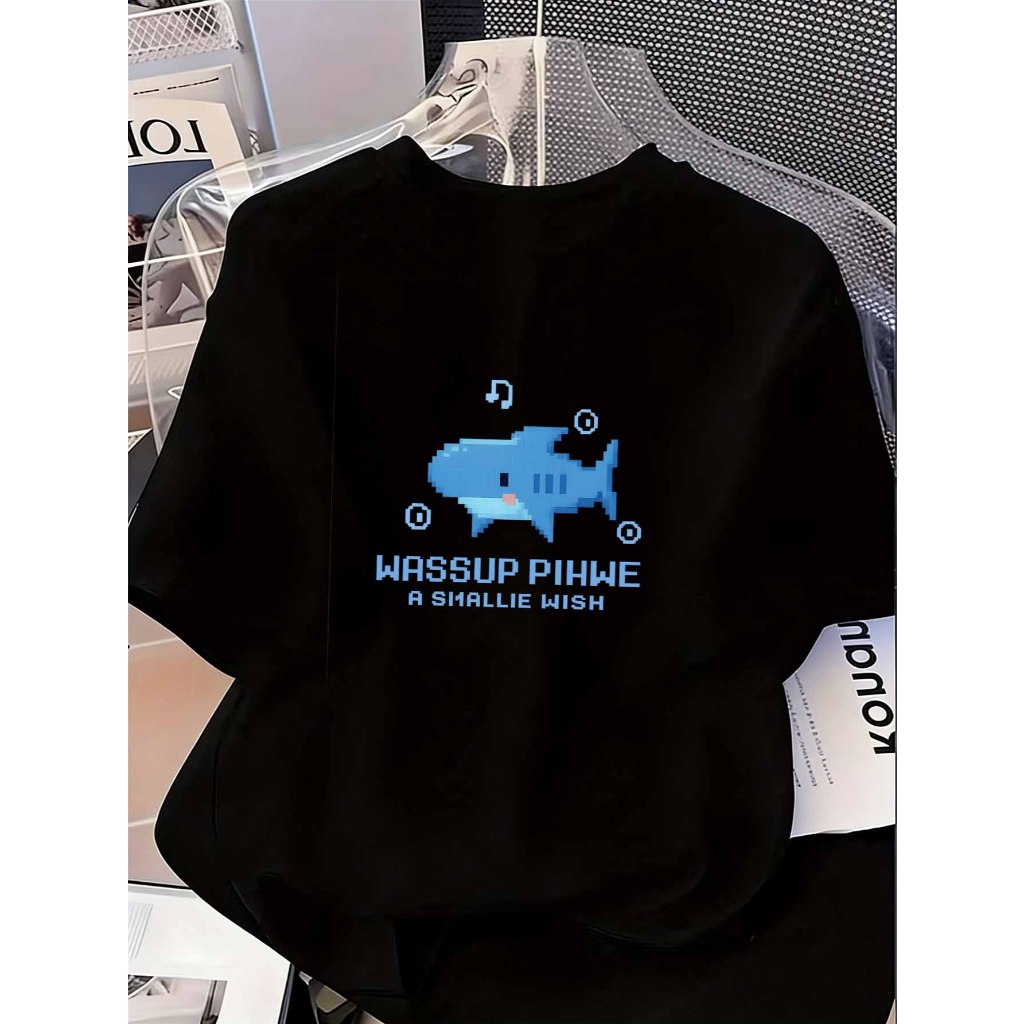 เสื้อยืดพิมพ์ลายทรงหลวมสําหรับผู้ชาย | เทรนด์แฟชั่น | Street Wear Youth Must Have New Store ข้อเสนอพิเศษ