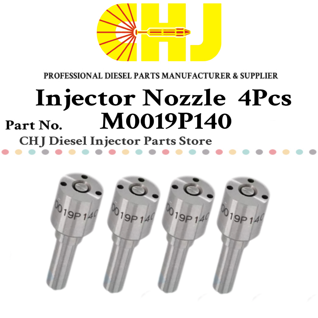 4 ชิ้นดีเซลหัวฉีดน้ํามันเชื้อเพลิงหัวฉีดเคล็ดลับ M0019P140 สําหรับ Ford Transit Ranger Mazda BT-50 2