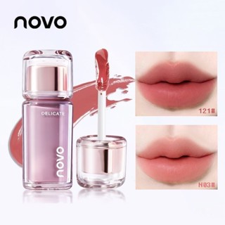 NOVO Multi-functional Lip Glaze - Velvet Matte Mist การเม็ดส…