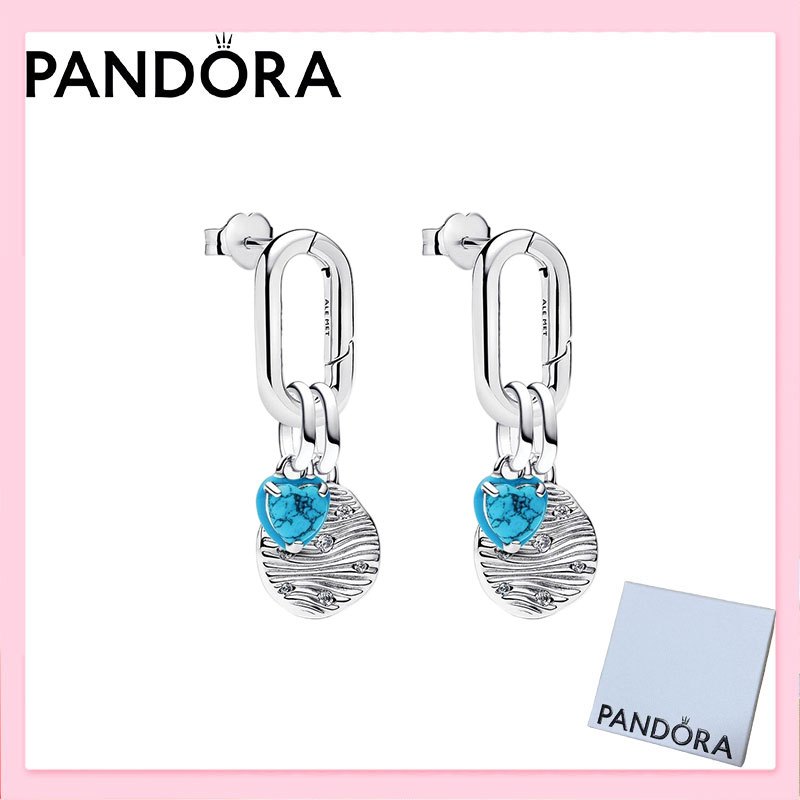 ต่างหูเงินสเตอร์ลิงส925 ของแท้ พร้อมกล่อง เป็นของขวัญที่สวยงามและมีความหมาย