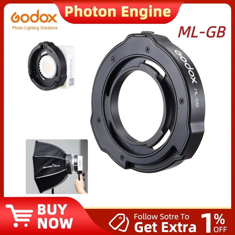 Godox ML-GB Bowens อะแดปเตอร์สําหรับ Godox AD300Pro AD400Pro แฟลช Godox ML100Bi Godox ML60IIBi Godox