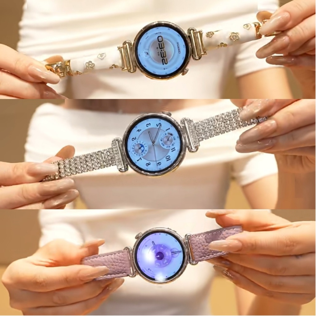 Elegant Watch Strap For Huawei watch gt 6 pro สาย Huawei watch gt 6 Strap Huawei watch GT 5 สาย huaw