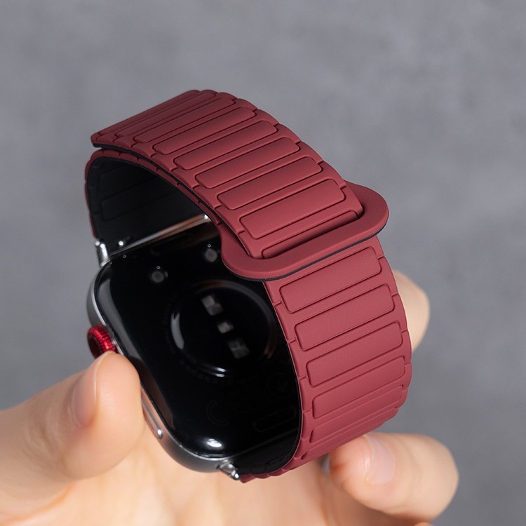 สําหรับ Huawei Watch Fit SE/1/2/3/4/4Pro Magnetic Loop สายซิลิโคนกันน้ํากีฬาใช้งานง่าย - รูปที่ 7