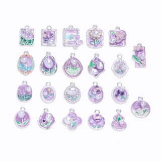 ชิ้นงานแฮนด์เมดสีโลหะ ตกแต่งด้วยดอกไม้และผีเสื้อ สำหรับทำต่า…