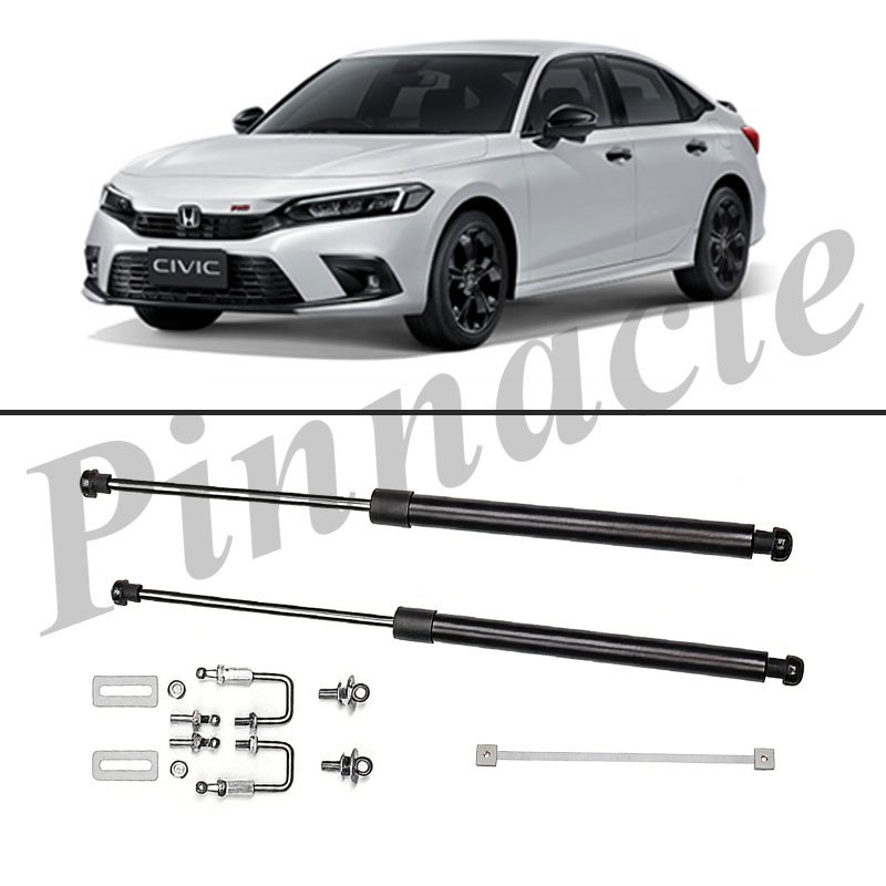 【จัดส่งจากกรุงเทพ】ก้านไฮดรอลิกรองรับ HONDA CIVIC【2016-2021】ก้านไฮดรอลิกท้าย ช่วยให้การเปิดและปิดฝากระโปรงหลังสะดวกและง่า