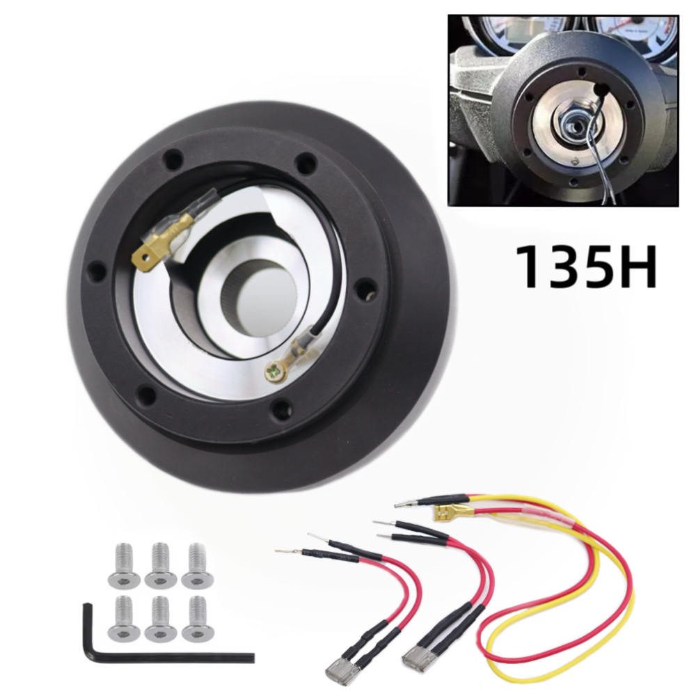135H อะแดปเตอร์ดุมล้อพวงมาลัยแบบสั้นสําหรับ 2015-2016 Honda Fit & Civic /2013 Acura ILX + SRS ตัวต้านทาน