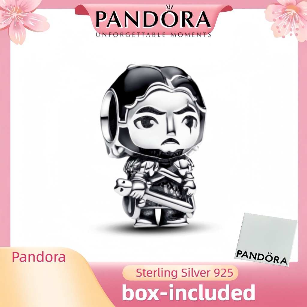 charm jon snow game of thrones สterling silver s925 พร้อมกล่อง