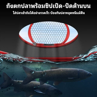 ถังปลาพับได้, มัลติฟังก์ชั่น, วัสดุ EVA, กระเป๋าเบ็ดตกปลา, เหมาะสำหรับล่อปลาสด, คุณภาพสูง