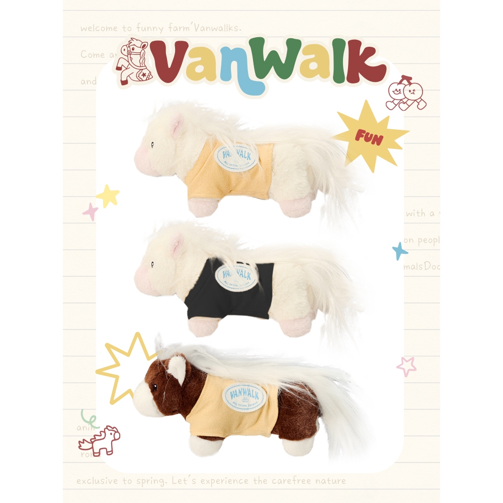 Vanwalk Farm Collection Bag Exclusive Pony Charm K546