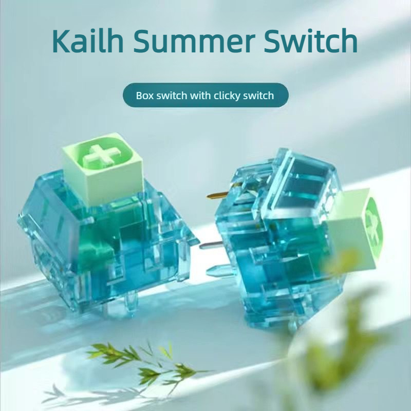 Kailh Box สวิตช์ฤดูร้อน/ฤดูหนาว - 5Pin Clicky Tactile Hot-Swap สําหรับแป้นพิมพ์ MX Mechanical DIY Custom