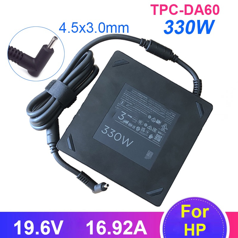 19.5V 16.92A 330W 4.5x3.0 มม.แล็ปท็อปอะแดปเตอร์ AC สําหรับ HP OMEN 6PRO OMEN 7PLUS TPN-Q266 TPC-DA60