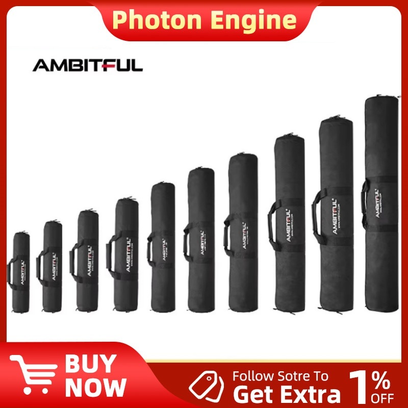 50 ซม. - 125 ซม.เบาะกล้อง Monopod ขาตั้งกล้องกระเป๋าถือขาตั้งกระเป๋าพกพาร่ม Softbox กระเป๋าถือ