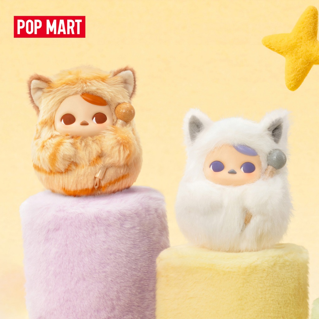 POP MART PUCKY Tap Tap Babies Series-Vinyl Plush Pendant Blind Box (Whole Set)