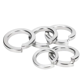 A & D แหวนรองสปริง สแตนเลส304 (Stainless Steel Spring Washer)ไม่เป็นสนิม ทนนาน คุณภาพมาตรฐาน