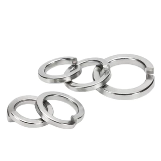 A & D แหวนรองสปริง สแตนเลส304 (Stainless Steel Spring Washer)ไม่เป็นสนิม ทนนาน คุณภาพมาตรฐาน
