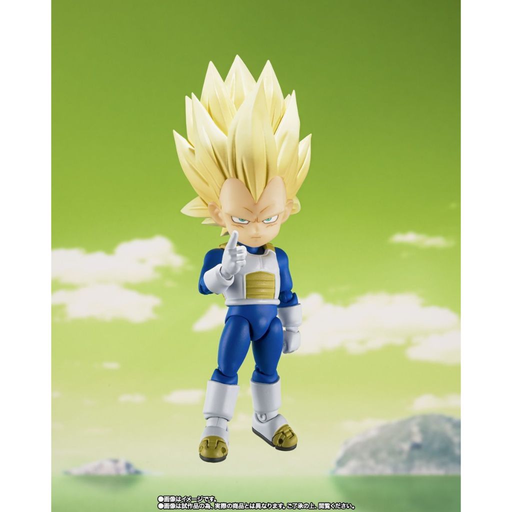 🔥พร้อมส่ง🔥Bandai Soul Limited SHF Vegeta Super Saiyan 3 mini Dragon Ball Big Demon เคลื่อนย้ายได้🔥Re