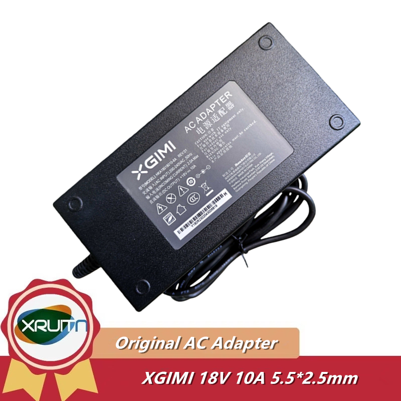 Original 18V 10A 6.67A 7.5A 8.33A AC DC Adapter Charger สําหรับ XGIMI โปรเจคเตอร์ H2S H2 H3 RS Pro Z