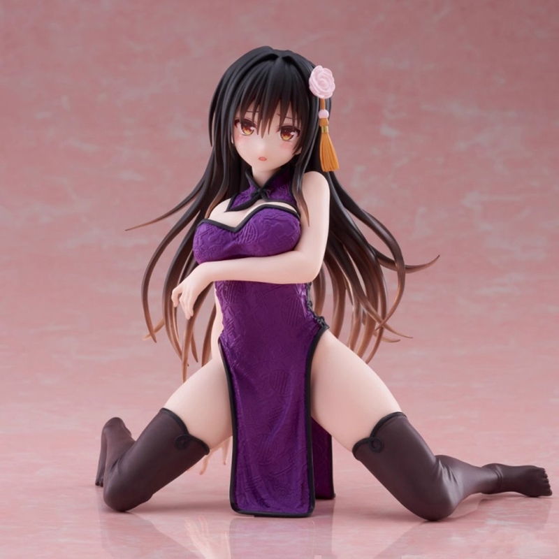 14 ซม.การ์ตูน Love-Ru อะนิเมะรูป Kotegawa Yui Cheongsam PVC Action Figures รุ่นเดสก์ท็อปรถตกแต่งคอลเลกชันตุ๊กตาของเล่น