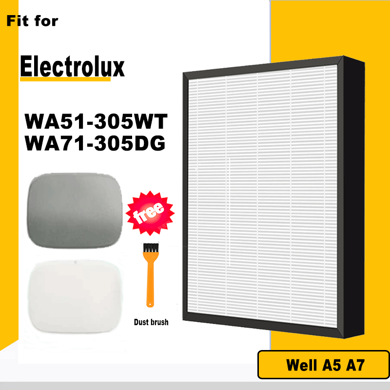 สําหรับ Electrolux Well A5 WA51-305WT Well A7 WA71-305DG ตัวกรอง Hepa