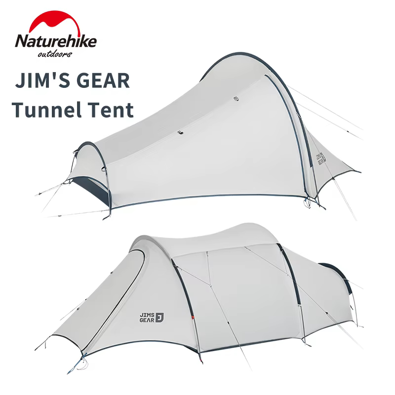 Naturehike J Series เต็นท์อุโมงค์กันน้ํา 4 ฤดู น้ำหนักเบาที่ใช้ได้ตลอดปี - ทำจากไนลอน 15D