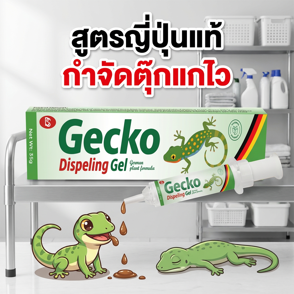 สูตรปรับปรุงจากญี่ปุ่น ยาฆ่าตุ๊กแก ยาฆ่าจิ้งจก ยาจิ้งจก ฆ่าจิ้งจกมีประสิทธิภาพ ไล่จิ้งจก