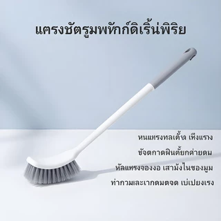 หัวแปรงหนาแน่นไม่มีมุมตายแปรงห้องน้ําข้อศอกออกแบบทําความสะอาดลึกสามารถแขวนการจัดเก็บการปนเปื้อนที่แข็งแกร่งไม่เจ็บเคลือบล้างห้องน้ํามือเครื