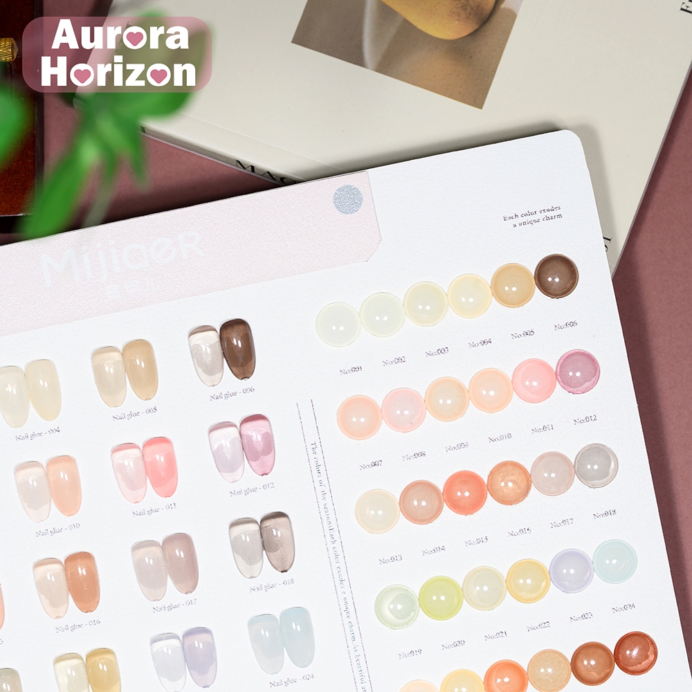 พร้อมส่งในกรุงเทพฯ  เซตเจลไซรัป + เจลสีพื้น MR Mijiaer 36 สี 🔥 สินค้าขายดี | สีเจล ครบชุด สำหรับเปิดร้าน✨ แถมฟรีชาร์ตสี (ทามาให้แล้ว พร้อมใช้งาน) - รูปที่ 3