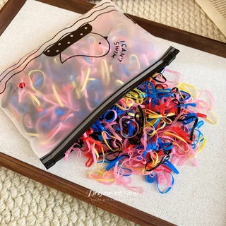 สร้อยข้อมือผูกผมสีสันสดใสสำหรับผู้หญิง การออกแบบทันสมัย เครื่องประดับผมมีสไตล์