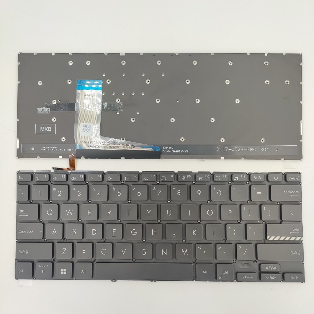 รูปแบบสหรัฐสําหรับ ASUS ADOL14Z X1402 X1403 X1403VA M1402 D1402 F1402 M1402 M1403/Q แป้นพิมพ์แล็ปท็อ