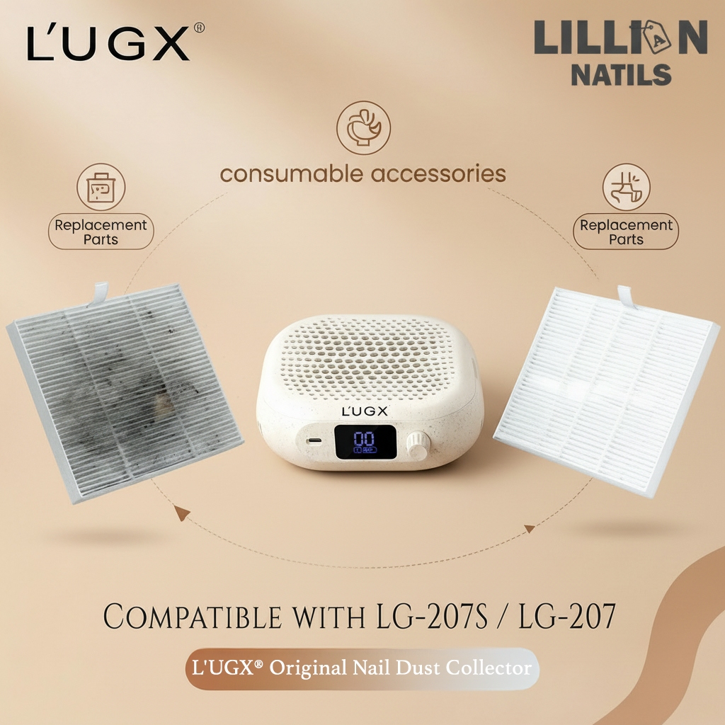 แผ่นกรองฝุ่น อะไหล่กรองฝุ่นคุณภาพสูง พร้อมส่งในไทย สำหรับรุ่นLG207S/LG207 แผ่นกรองฝุ่นแท้ L’UGX