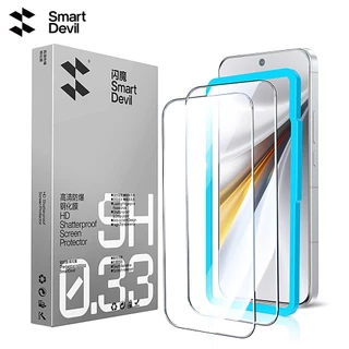 SmartDevil HD กระจกนิรภัย/ป้องกันหน้าจอสําหรับ Vivo iQOO 15 Ultra/13/12/11/Z11 Turbo/Z11x/Z10 ป้องกันลายนิ้วมือและป้องกันการตกกระแทกแบบเต็มหน้าจอแสงสีฟ้า