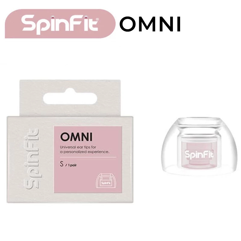 Spinfit OMNI จุกหูฟังซิลิโคน ใช้สําหรับ Sony WF-1000XM4/WF-1000XM5 1 คู่/เซ็ต
