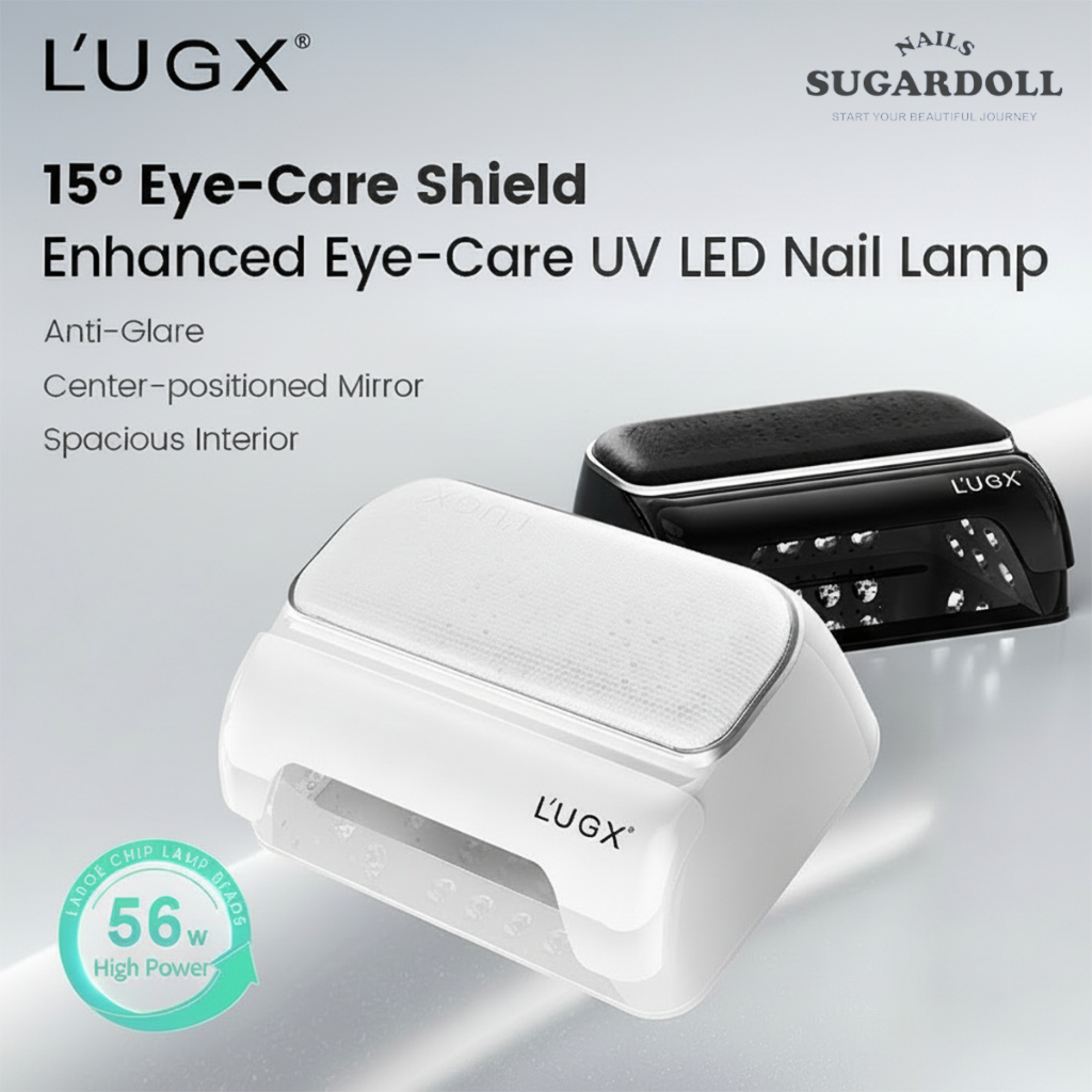 พร้อมส่งในBangkok  เครื่องอบเล็บ UV LED 56W ไฟ 42 ดวง  L’UGX LG802 / LG802S ดีไซน์ปกป้องสายตา 15° พื