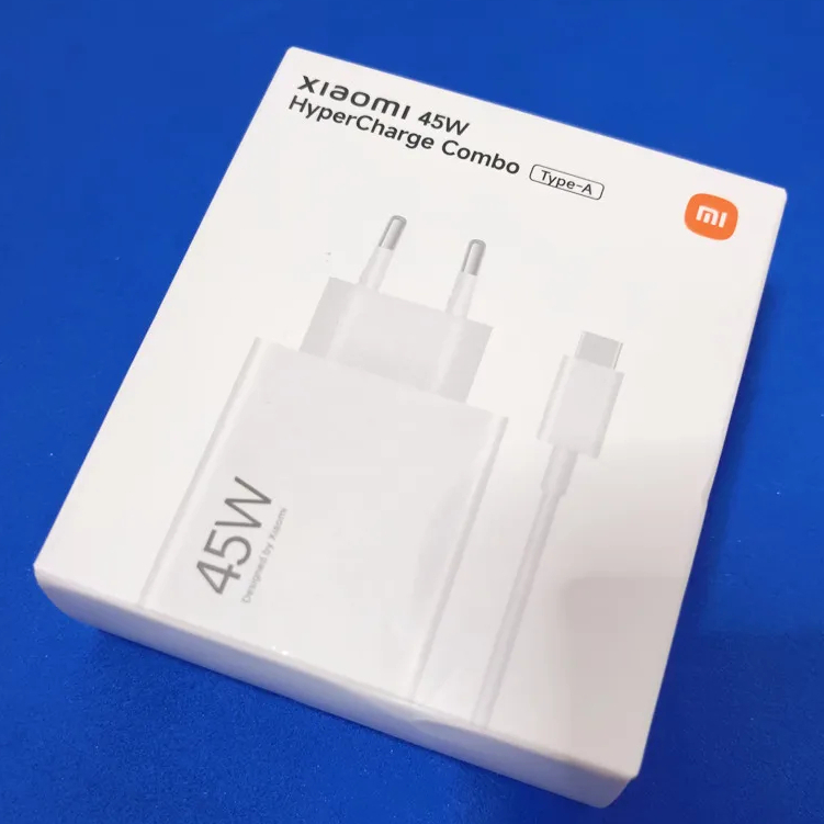 Original 45W Xiaomi EU Charger Turbo Fast Charging Power Adapter 1M 6A Type-C สําหรับ Pad 6 Tubo 5 M